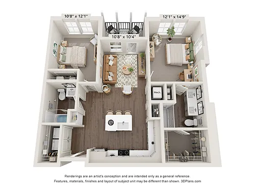 Floor plan The Azalea