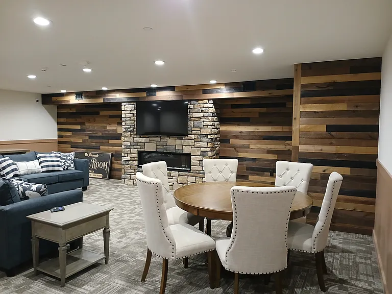 Community Room With Card Table