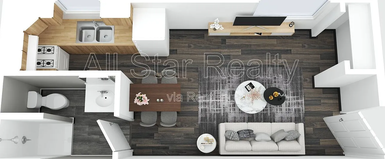 Studio, 1.0 bath, 300 sqft, $975 — Photo 2