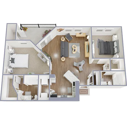 Floor plan B2