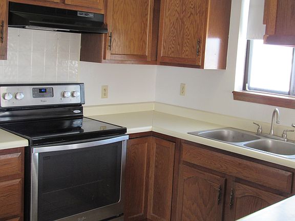 Kitchen with updated stove