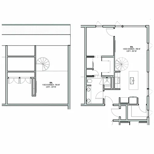 Floor plan The Haven Loft