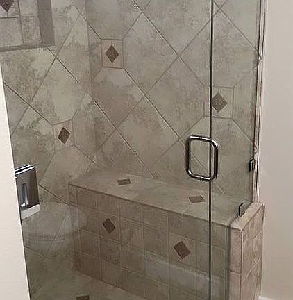 Shower in Master Bath