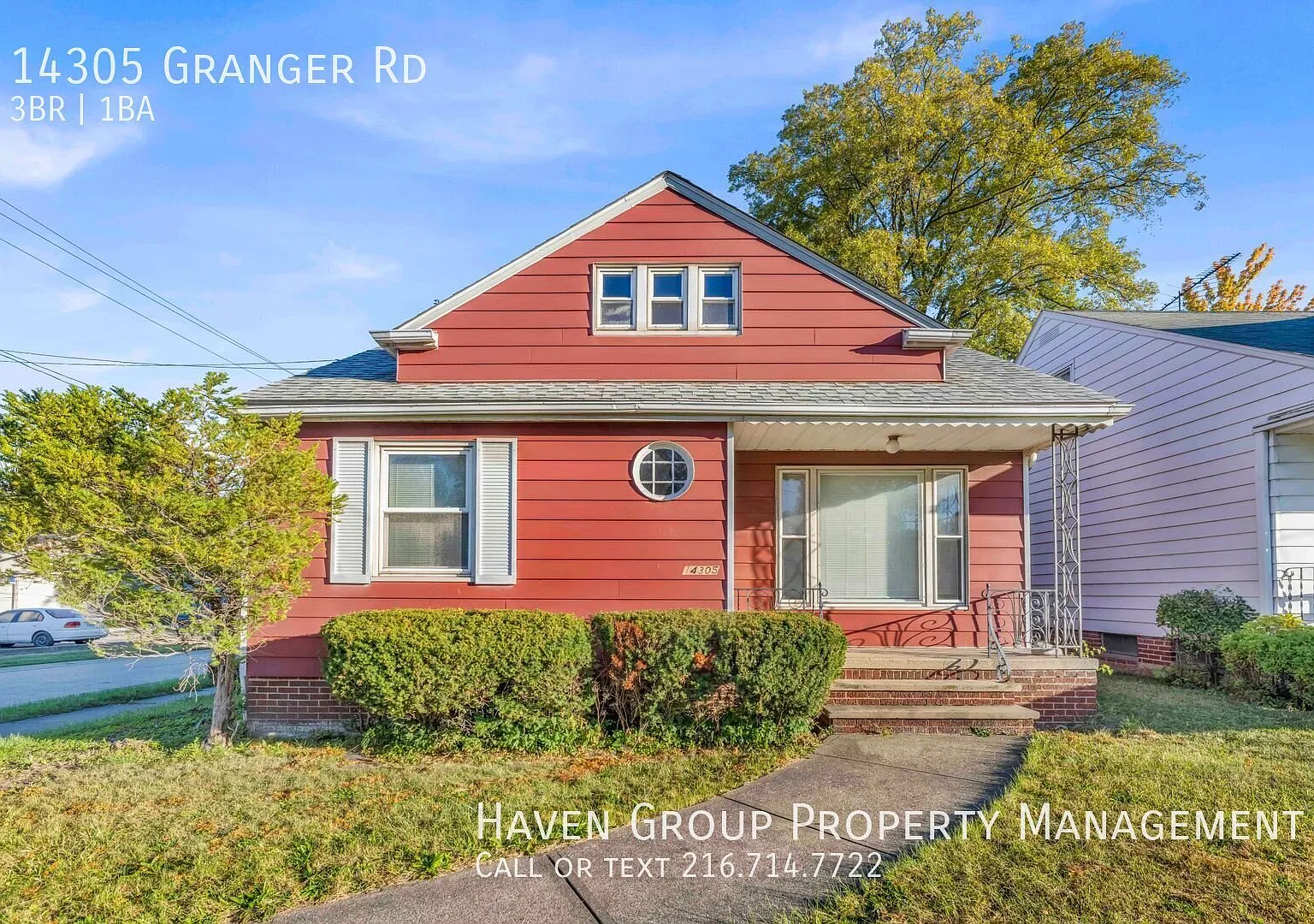 14305 Granger Rd, Maple Heights, OH 44137 - Spacious 3-bed 1-bath single-family home! — Photo 1