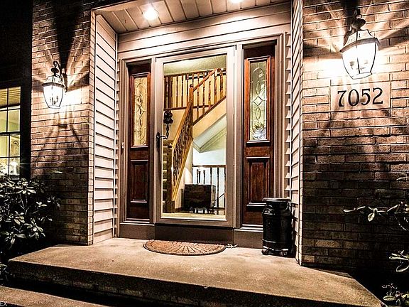 Elegant front entryway.
