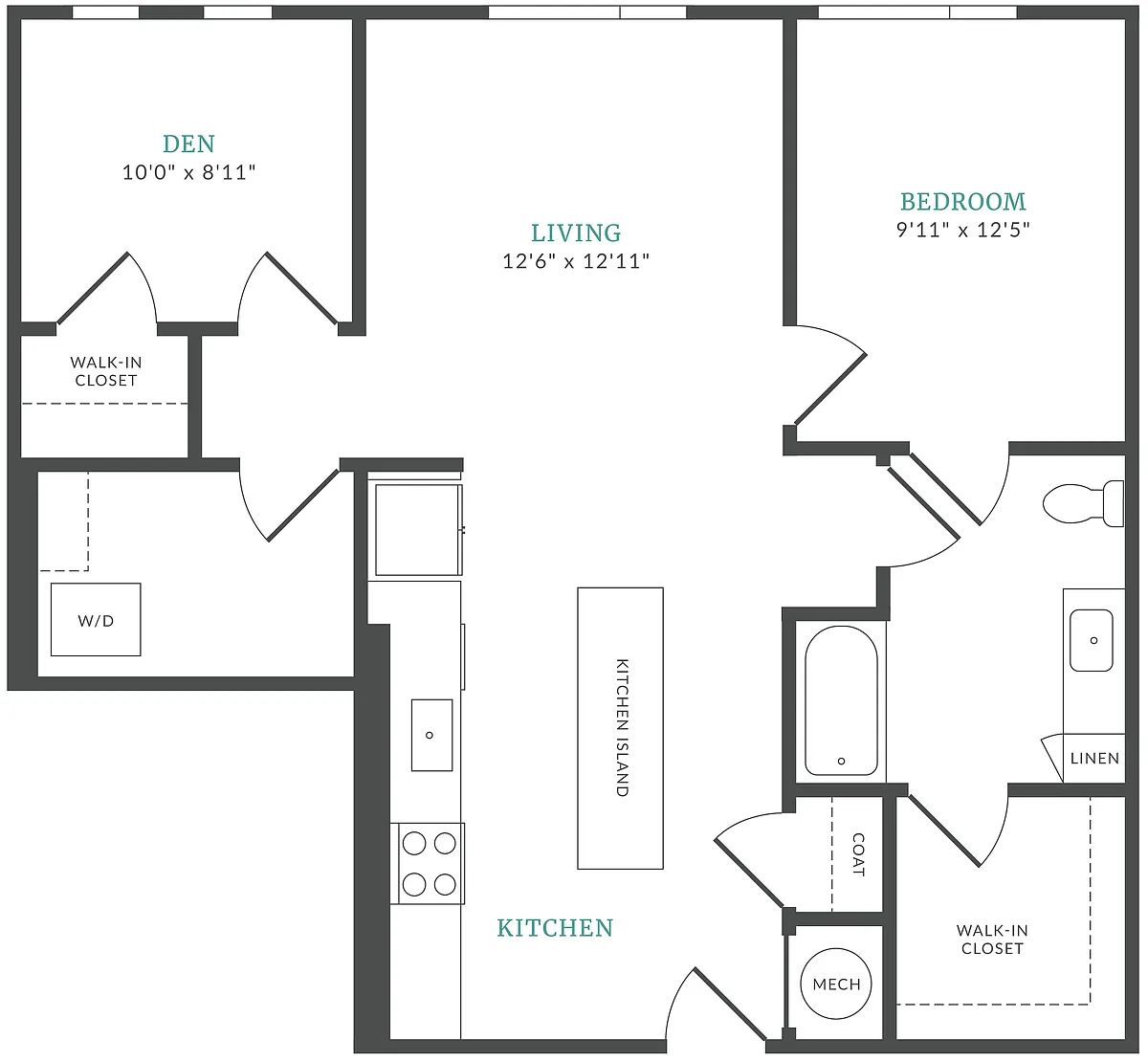 Floor plan A10