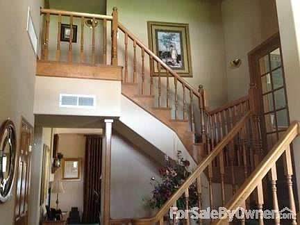 custom oak staircase