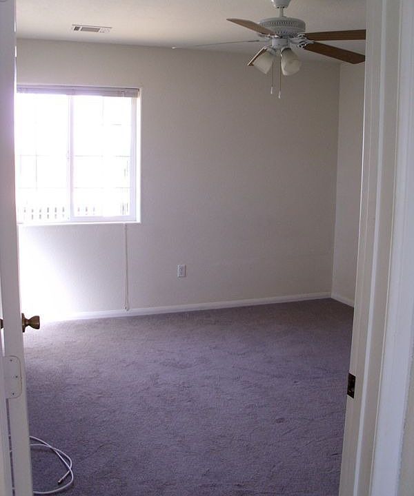 Master bedroom has attached bathroom