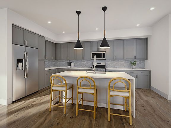 Gorgeous kitchen with large island