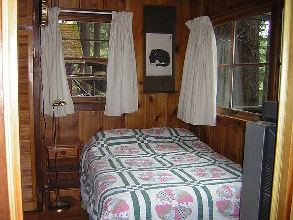Knotty pine interior