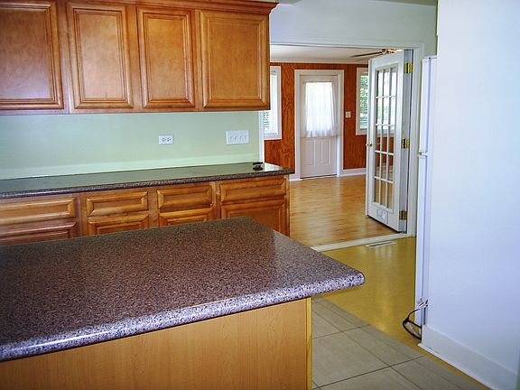 Looking from the Living Rm & Kit. into the Family Rm