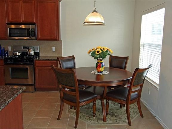 Cheery eating area ....