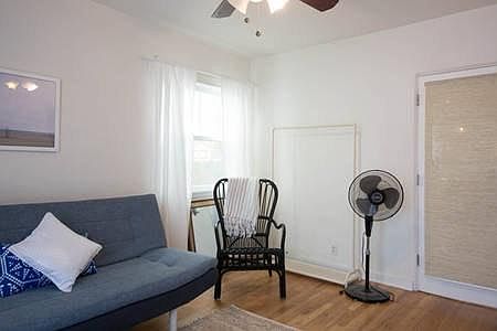 Downstairs Den/office/3rd bedroom with access to deck and ya