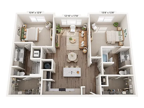 Floor plan M