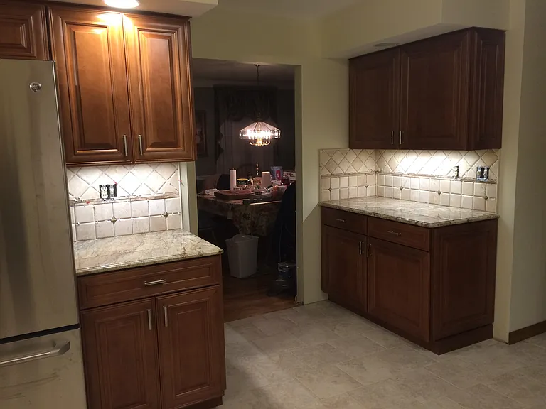 New under cabinet lighting for beauty at night