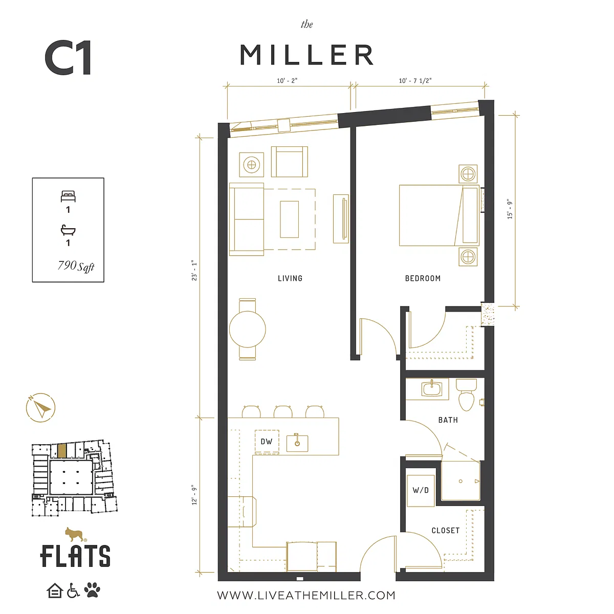 Floor plan C1