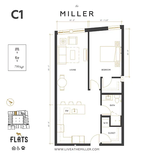 Floor plan C1