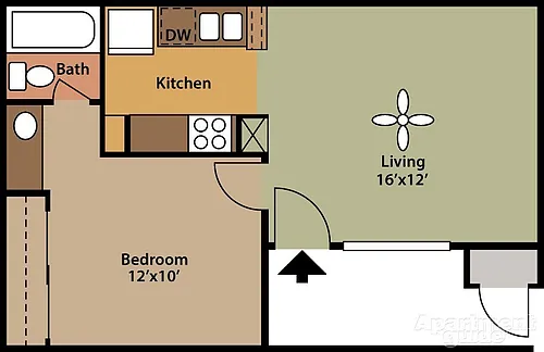 Floor plan Ash