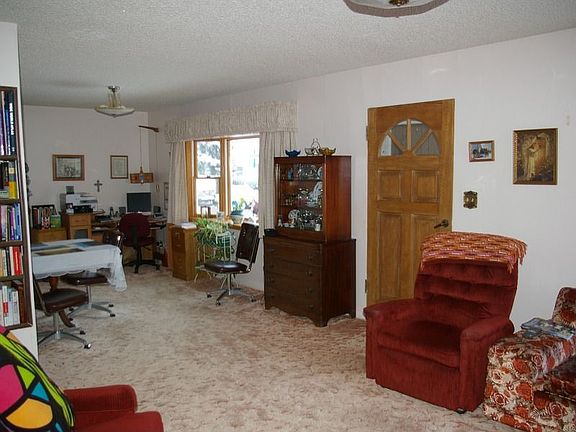 Living room looking into dining room