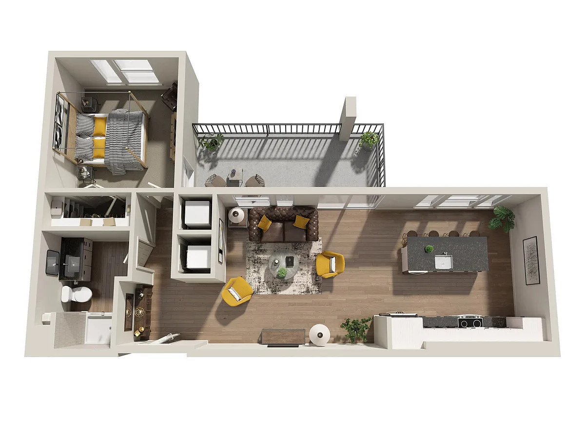 Floor plan Crescent Bend