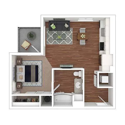 Floor plan Studio S1