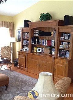 Entertainment Center in Great Room