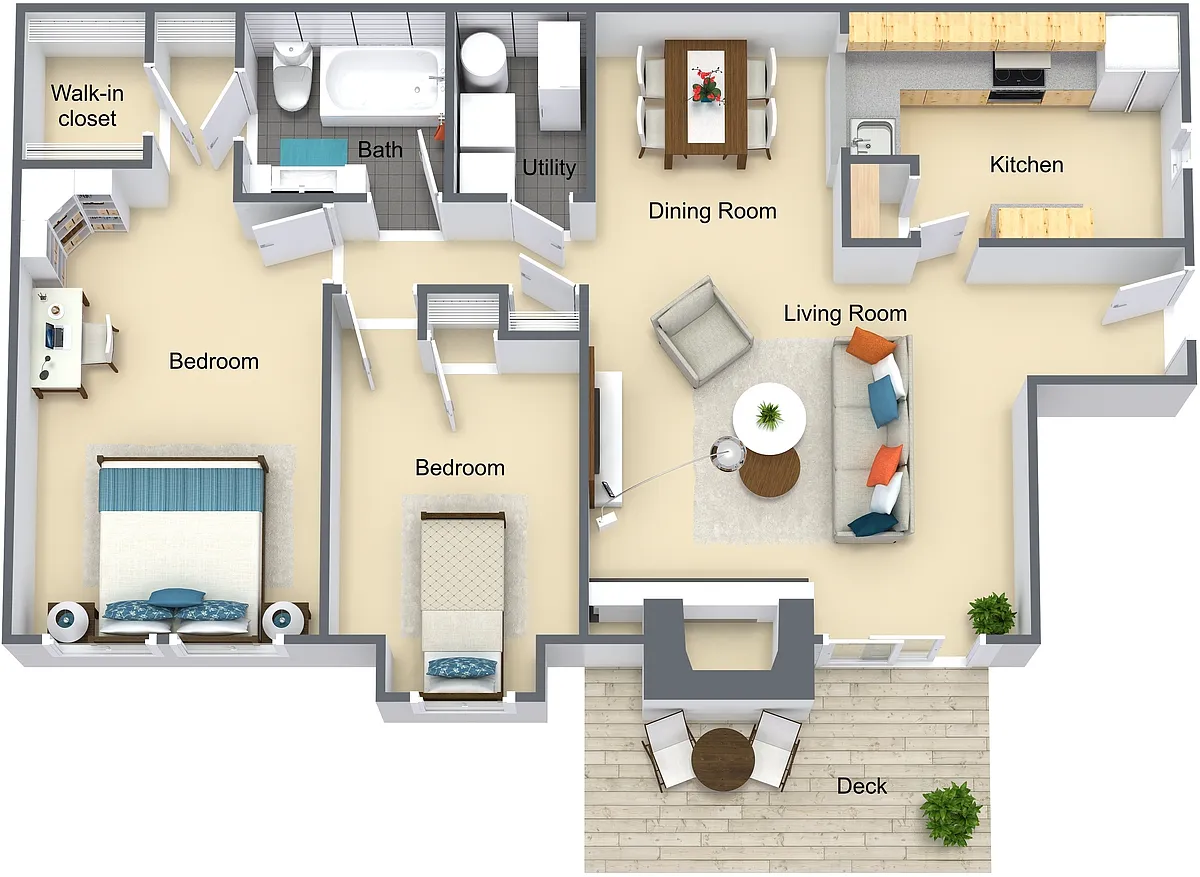 Floor plan Wharf
