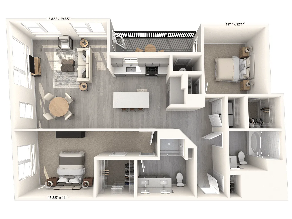 Floor plan B6-2