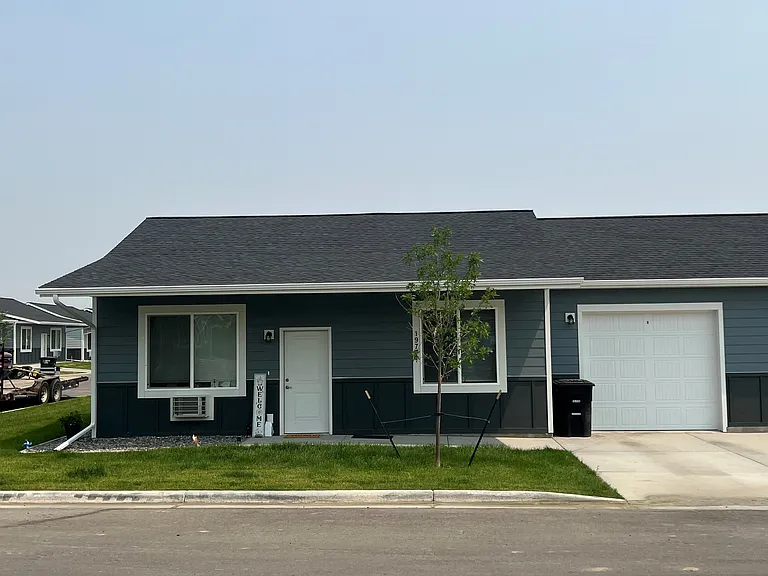 Attached garage