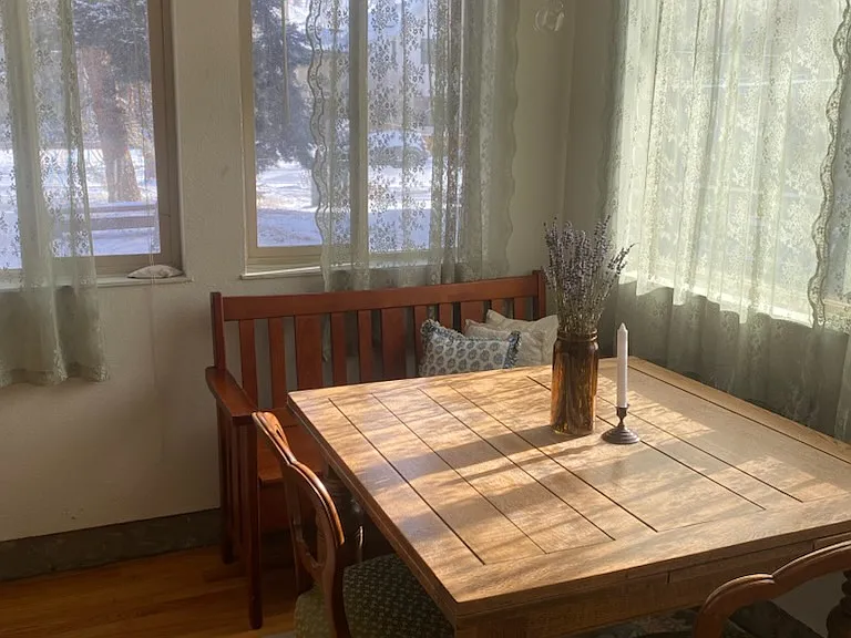 2nd bedroom on main floor
or can be used as Dining Area