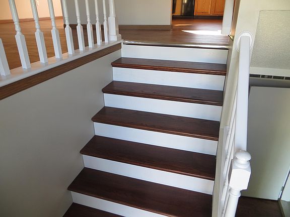 Beautiful wood stairs