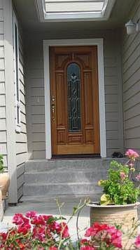 Front entry draws you in to this lovely home