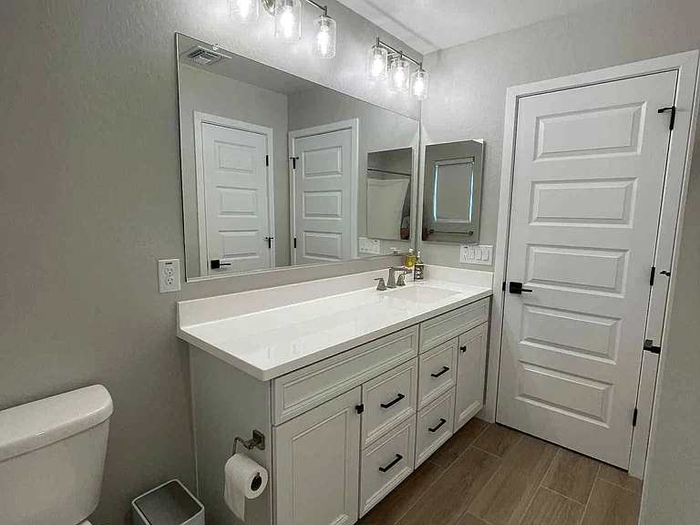Hallway bathroom upstairs