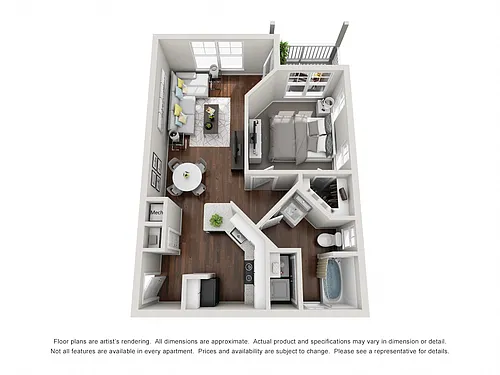 Floor plan A1A