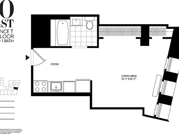2nd image of 90 West St APT 20T