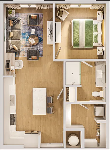 Floor plan 1D
