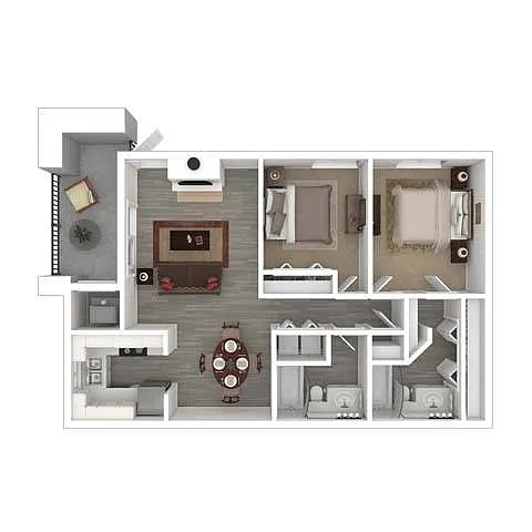 Floor plan B3
