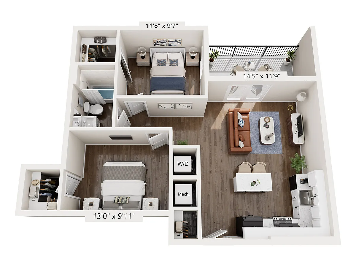 Floor plan B11R