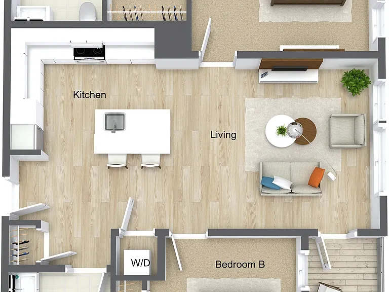 2 Bedroom 2 Bathroom 2 Bedroom 2 Bathroom