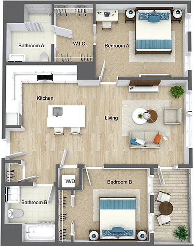 Floor plan B11