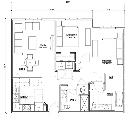 Floor plan Hickory