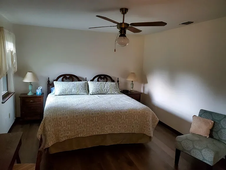 Master Bedroom with King Size Bed