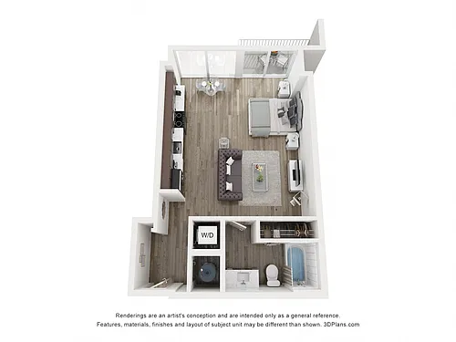 Floor plan STUDIO S2