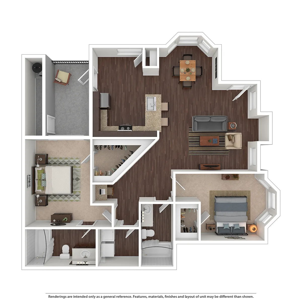 Floor plan Mediterranean