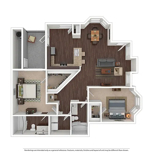 Floor plan Mediterranean