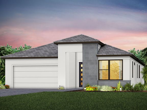 Exterior MD1 with stone