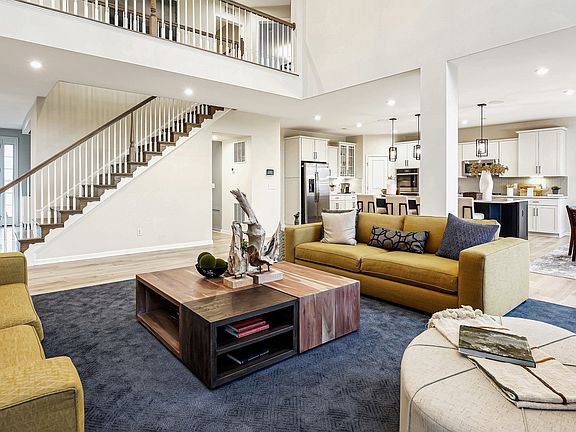 Open, airy floorplan