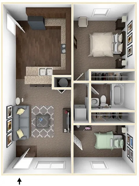 Floor plan The Tahoe