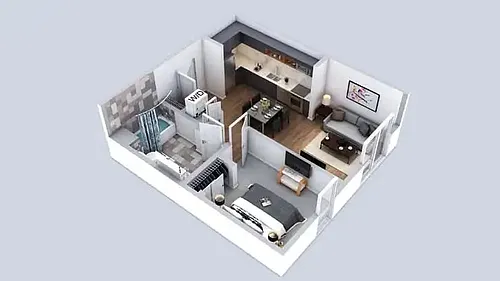 Floor plan B4