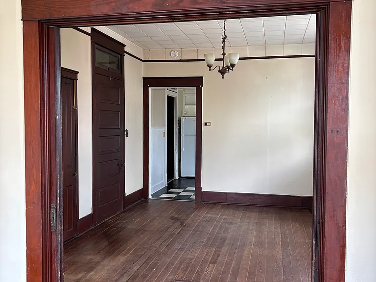 View of dining room from living room